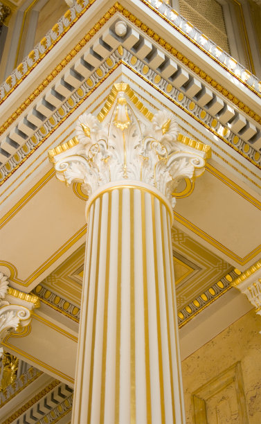 新古典主义金色列图片下载
