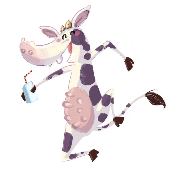 牛的快乐图片下载