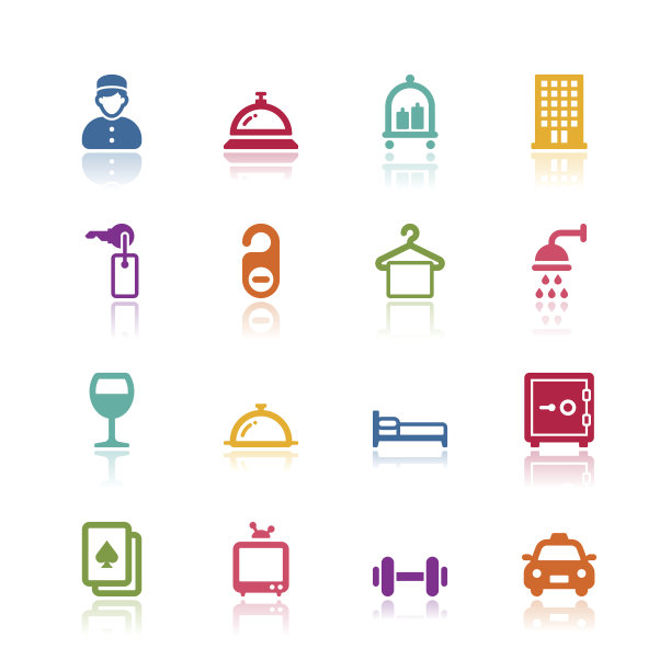 酒店的图标图片下载