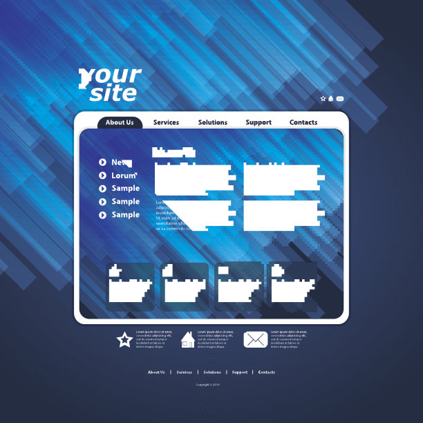 网站模板图片下载