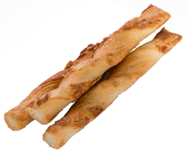 酥皮棒孤立在白色图片下载