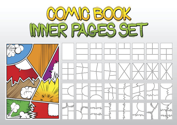 漫画书内页设置图片下载