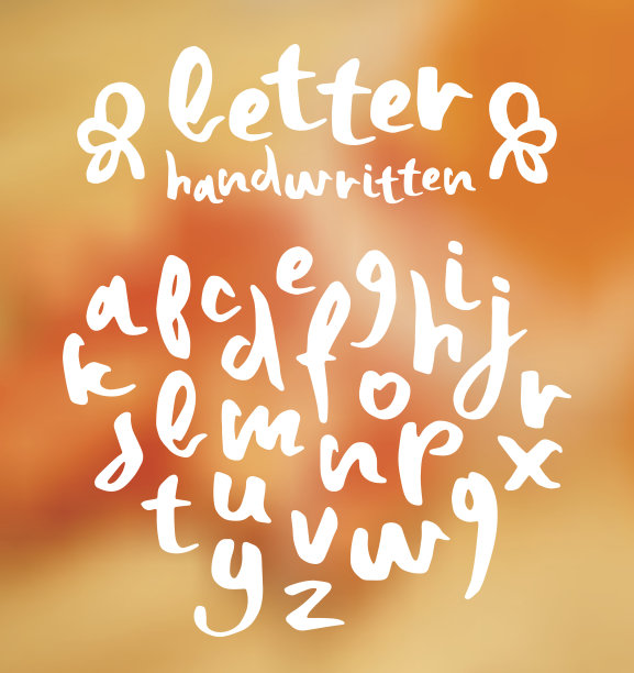 矢量手写笔画图片下载