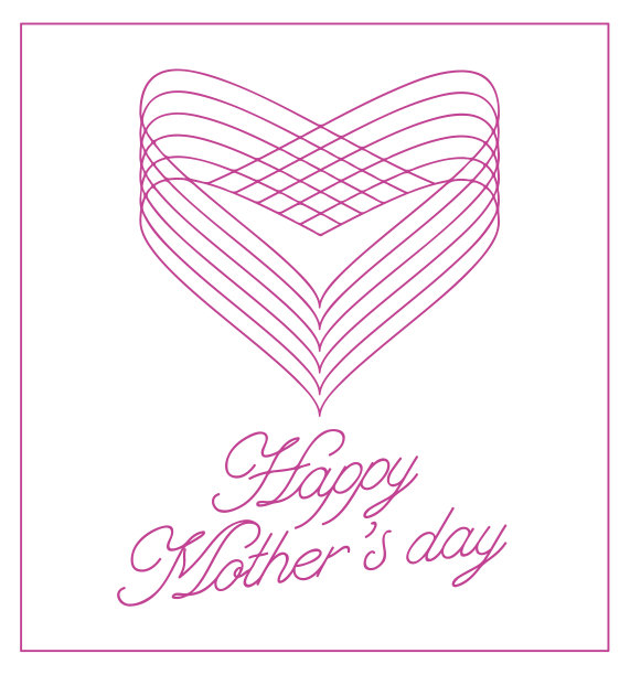 母亲节快乐，字母背景。图片下载