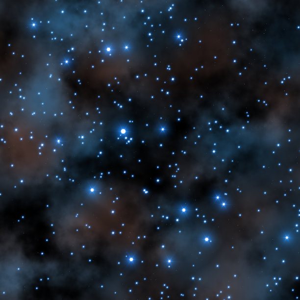 银河系中的星星图片下载