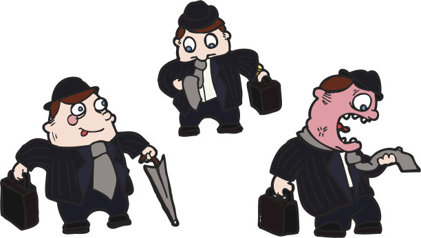 商人卡通图片下载