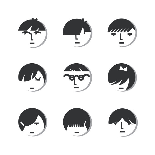 男孩和女孩的头像图片下载