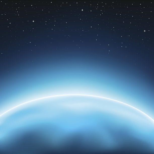 地球空间背景素材图片