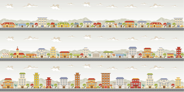 丰富多彩的城市图片下载