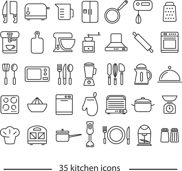 厨房行图标图片下载