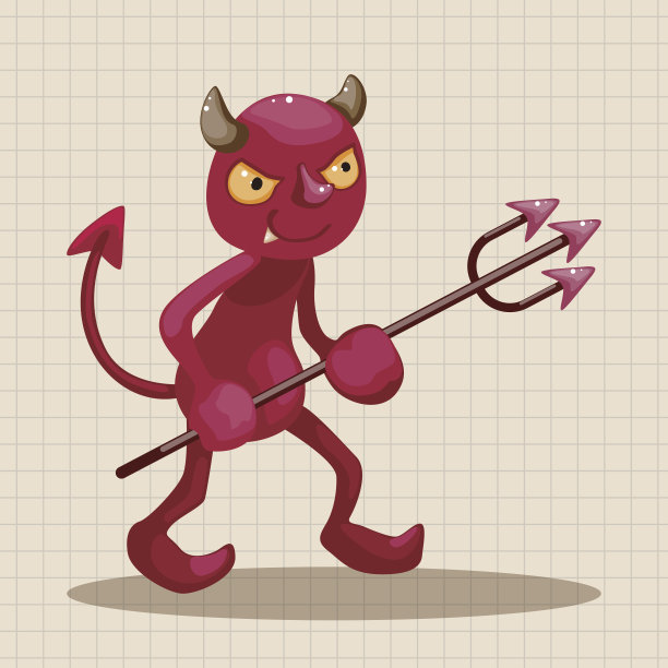 魔鬼的主题元素图片下载