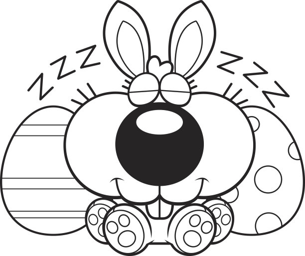 兔子矢量图素材ID：122443546