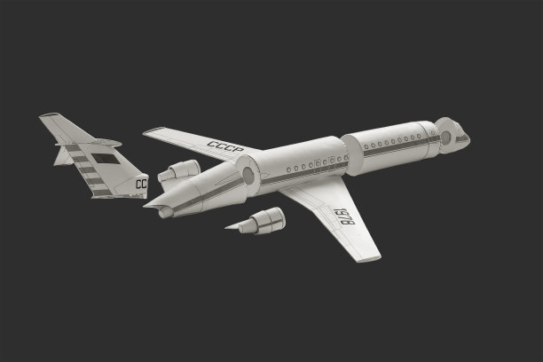 模型飞机。图片下载