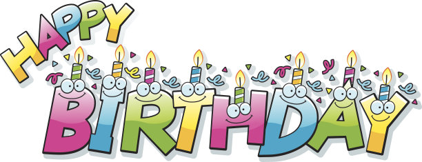 卡通生日快讯图片下载