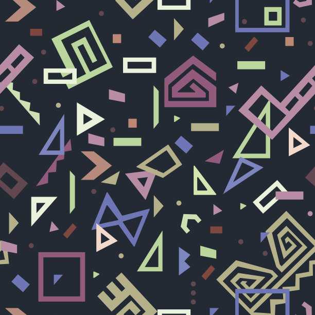 样式向量无缝模式素材图片