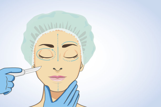 女人准备做整容手术图片下载