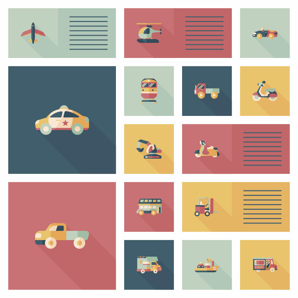 交通ui平面设计背景设置，eps10图片下载