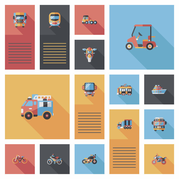 交通ui平面设计背景设置，eps10图片下载