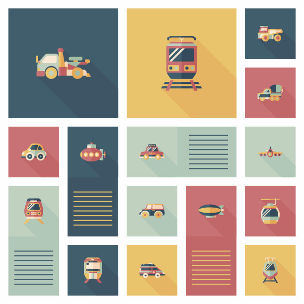 交通ui平面设计背景设置，eps10图片下载