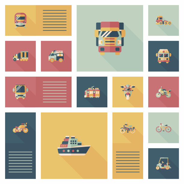 交通ui平面设计背景设置，eps10图片下载