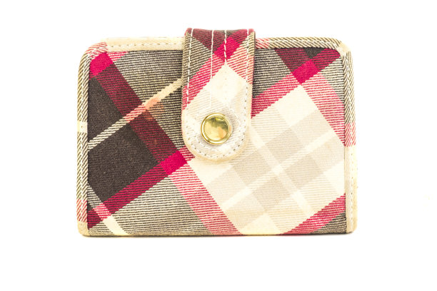 白色背景的钱包图片下载