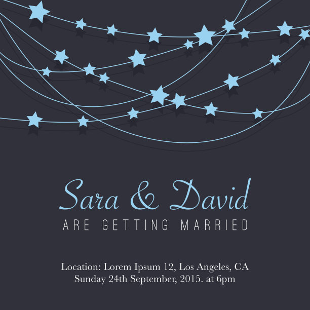 老式卡片，用于邀请或公告图片下载