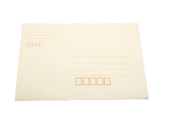 白色背景的信封文件图片下载