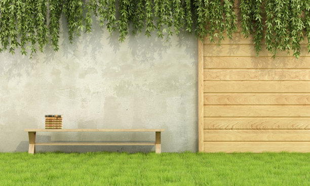 在花园里放松图片下载