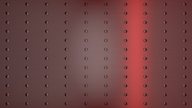 反射红光的金属板图片下载