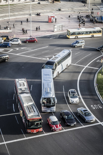 西班牙巴塞罗那的西班牙广场。图片下载