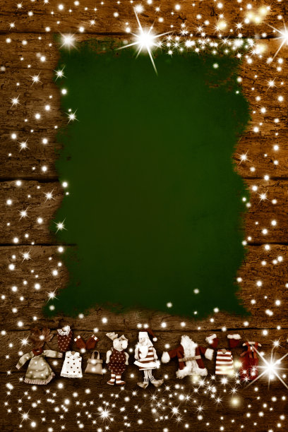 圣诞老人的圣诞标志图片下载