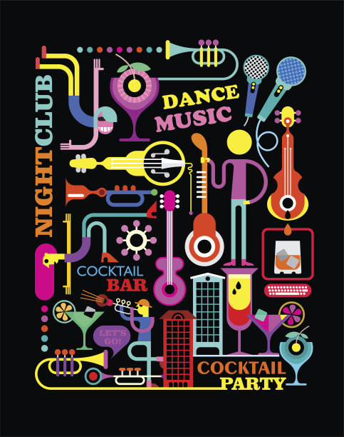 鸡尾酒会图片下载