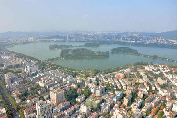 中国南京的玄武湖图片下载