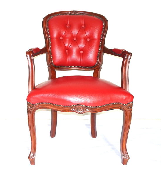 红色的皮椅上图片下载