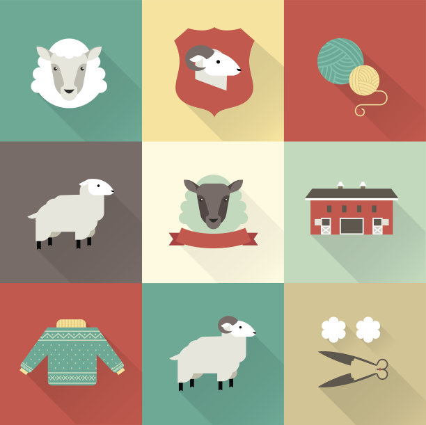 羊向量组图片下载