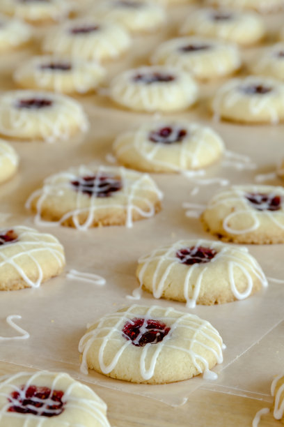 制作树莓指纹饼干图片下载