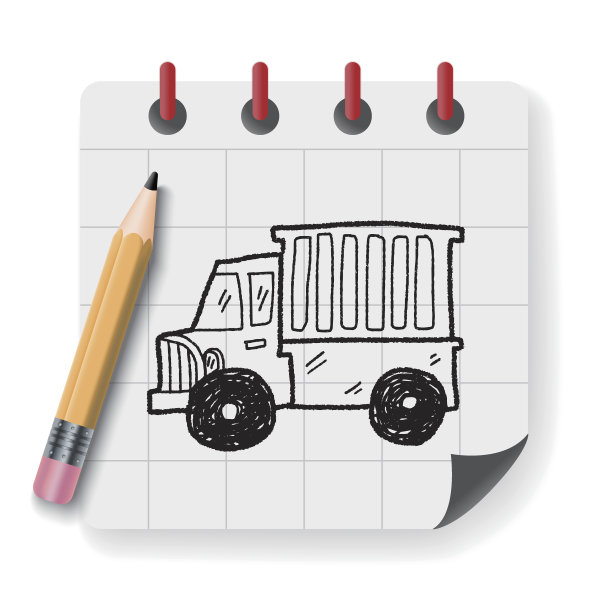 卡车涂鸦图片下载