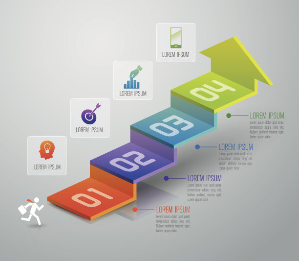信息图表设计向量。图片下载