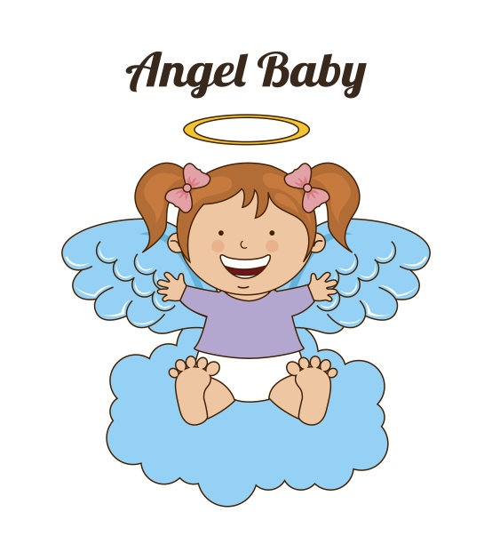 天使设计，矢量插图10 eps图形图片下载