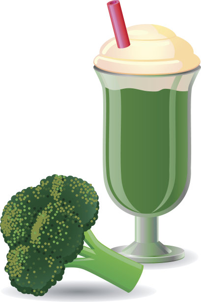 西兰花抖动向量图片下载