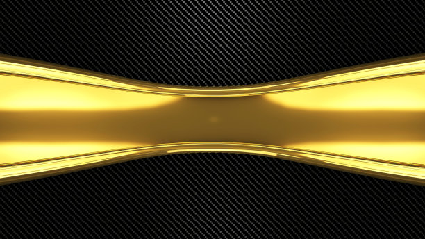 金和碳3d渲染背景。工业的概念图片下载