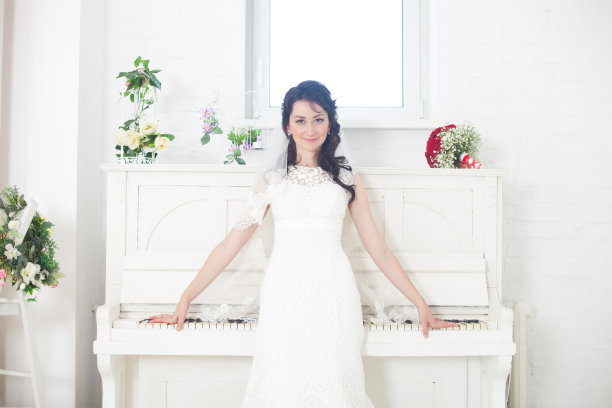 新娘的肖像图片下载