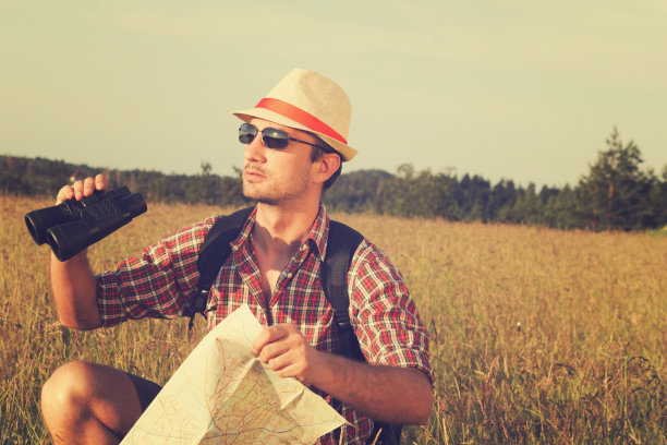 徒步旅行者。图片下载