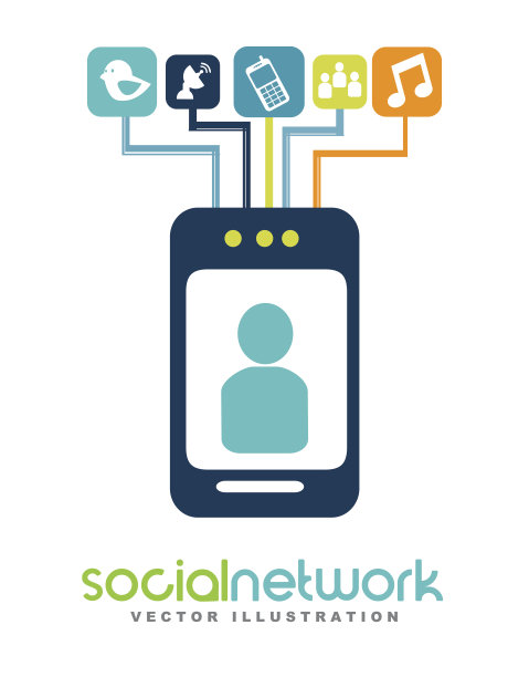 社交网络设计图片下载