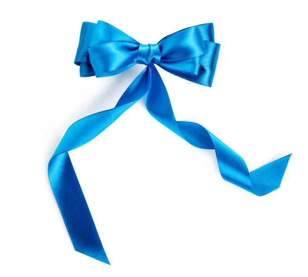 蓝丝带图片下载
