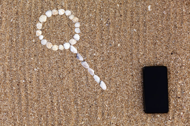 带有搜索符号的电话图片下载