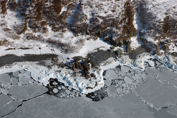 雪，冬天，俄罗斯群岛，神父，“鸟瞰”图片下载