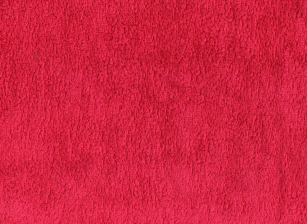 红色棉布毛巾质地。图片下载