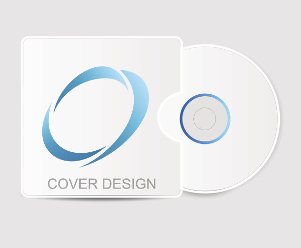 空白白色光盘图片下载