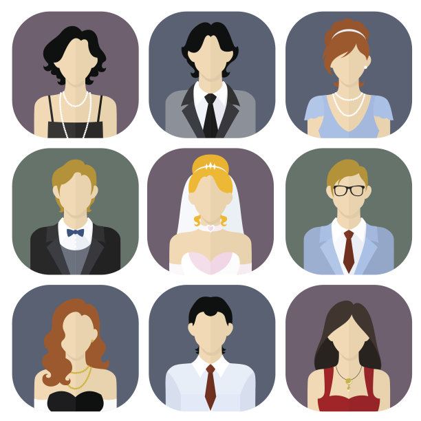 不同的人的图标图片下载